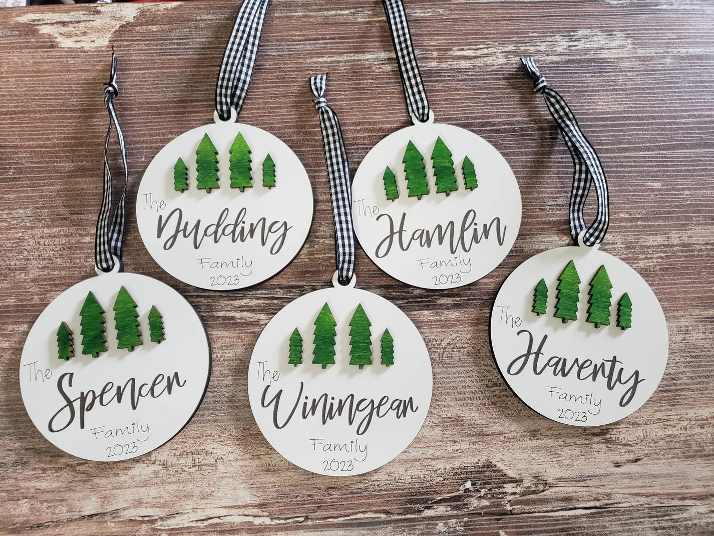 Tree Family Ornament