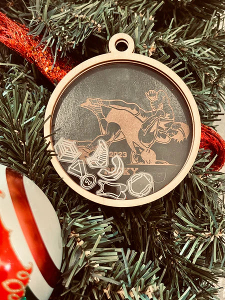 Personalized Sports Shaker Ornament