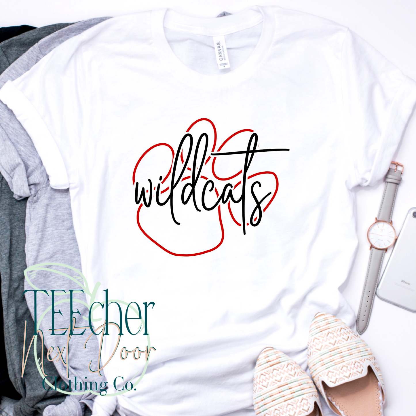 Wildcats Paw Overlay