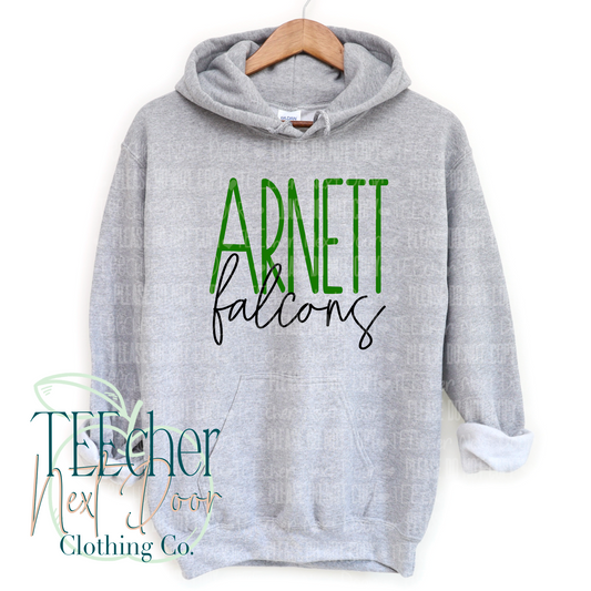 Arnett Printed Script