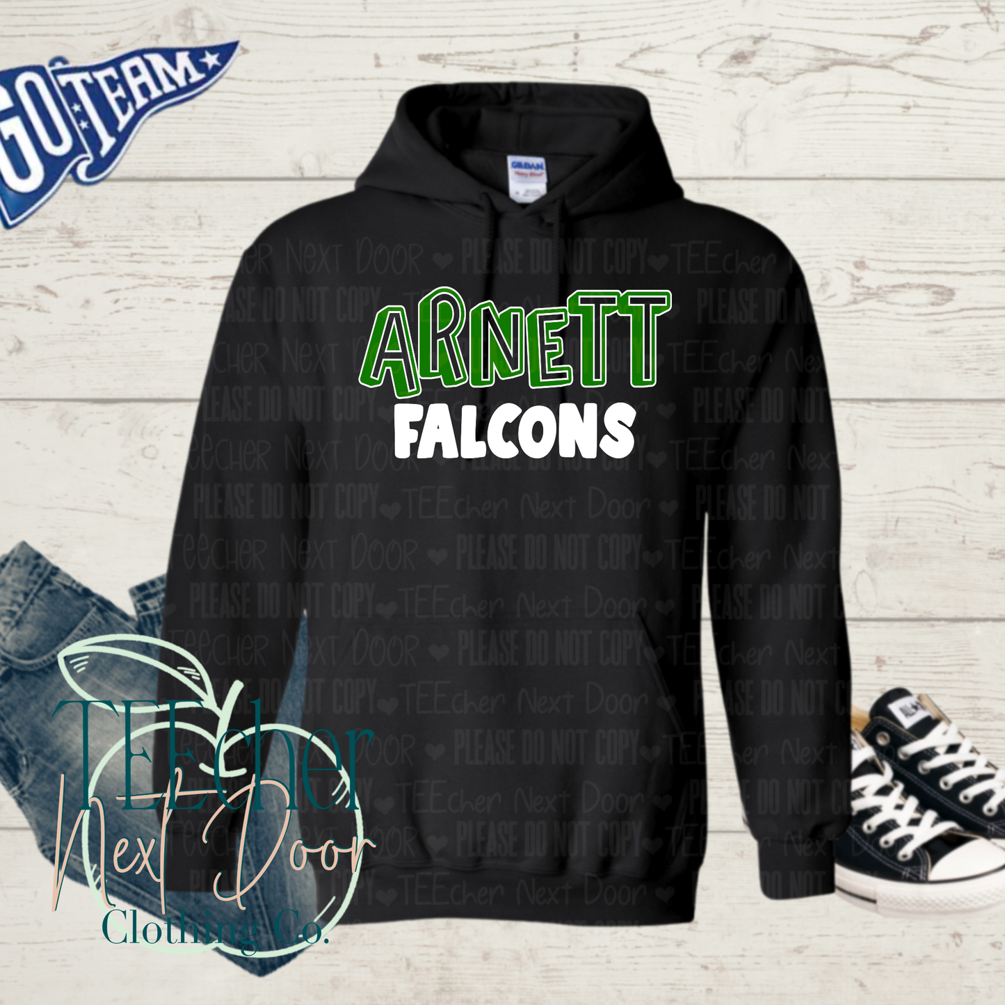 Arnett Falcons Fun and Simple