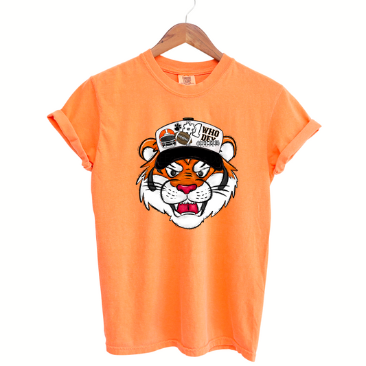 Football Tiger Trucker Hat-- Neutral