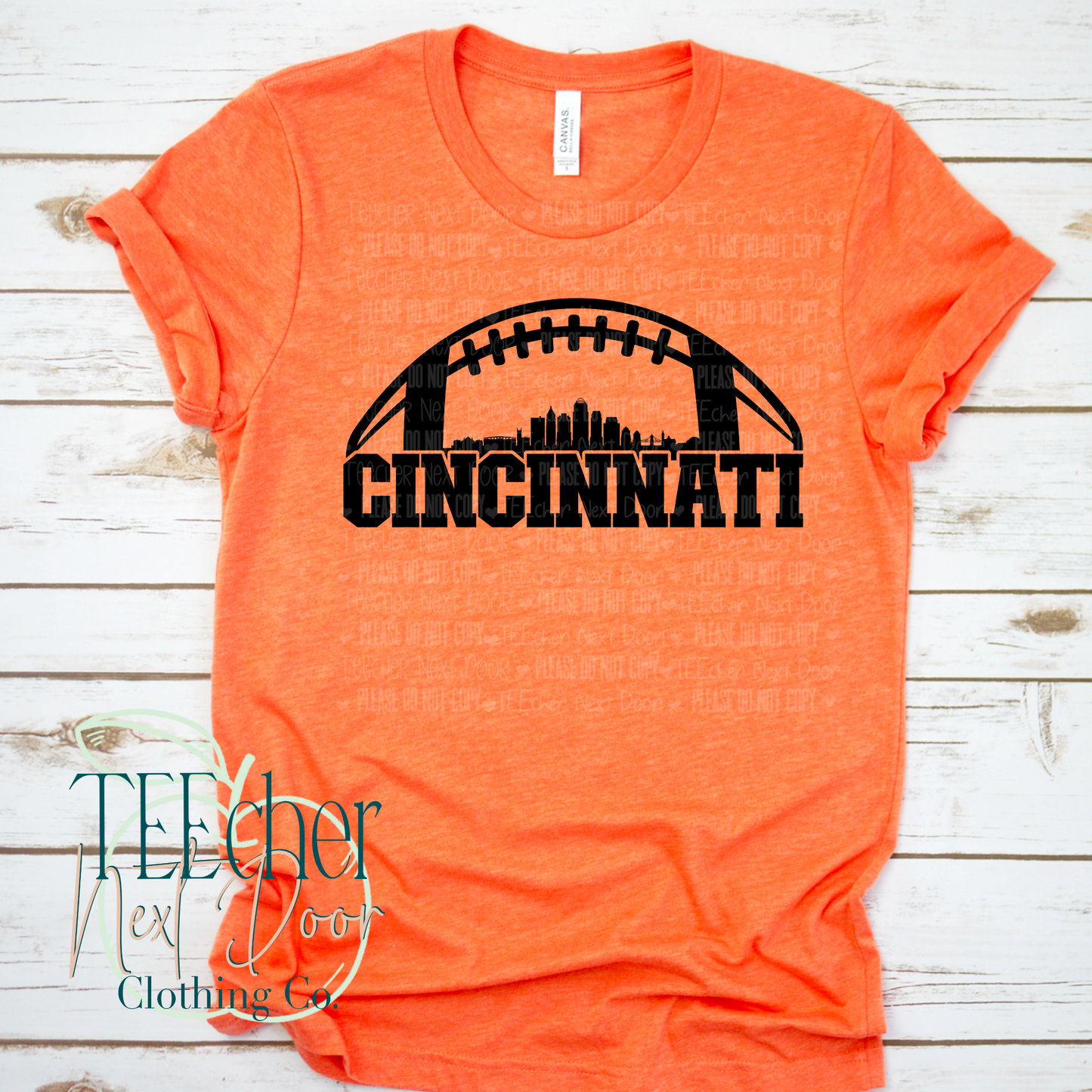 Cincinnati Skyline- Football