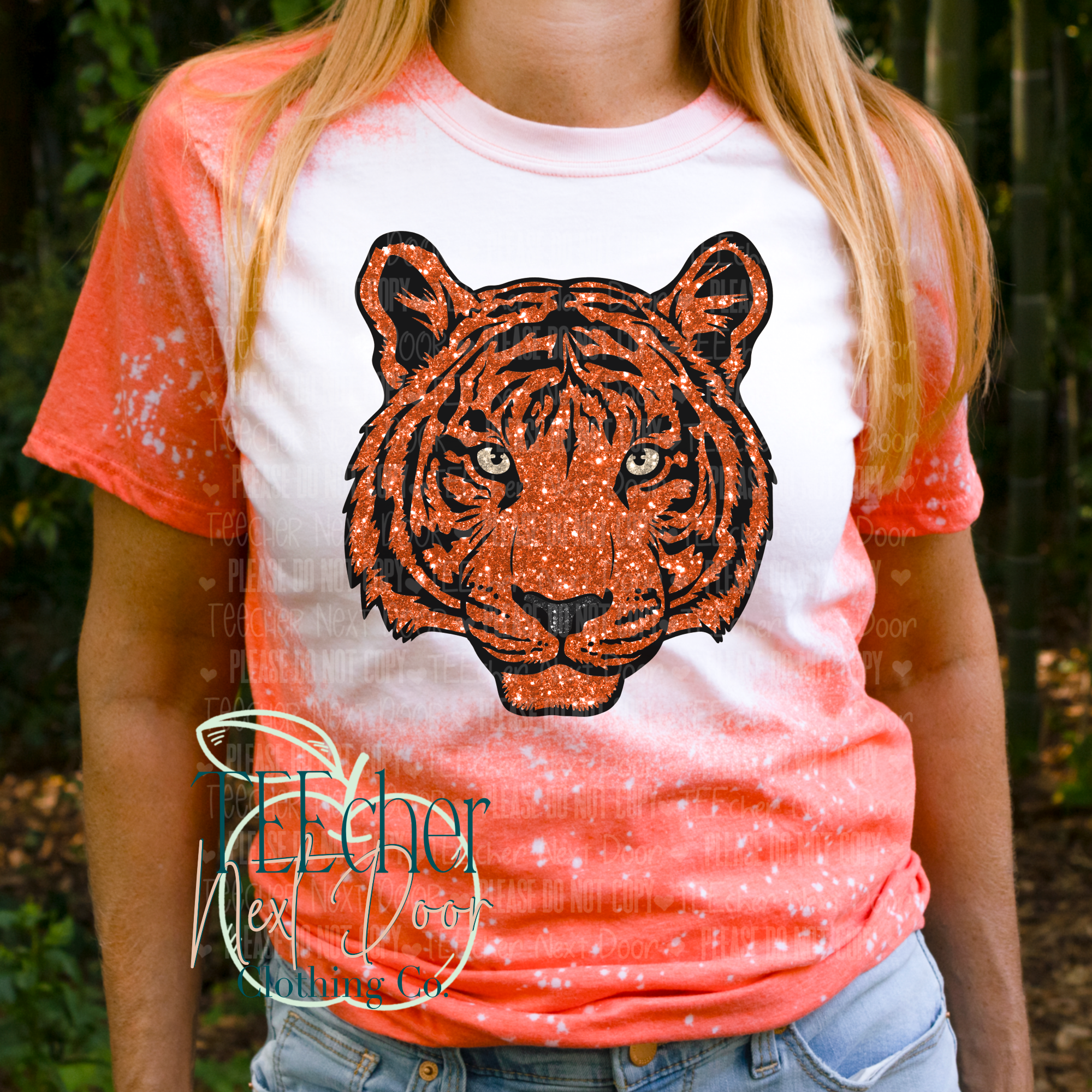 Exclusive Cool Grownup Mascot- Bengals Gray Tie Dye Tee / XL