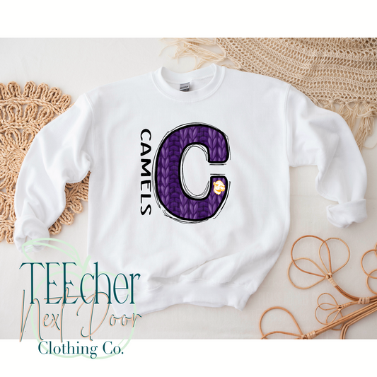 Camels Sweater Letter