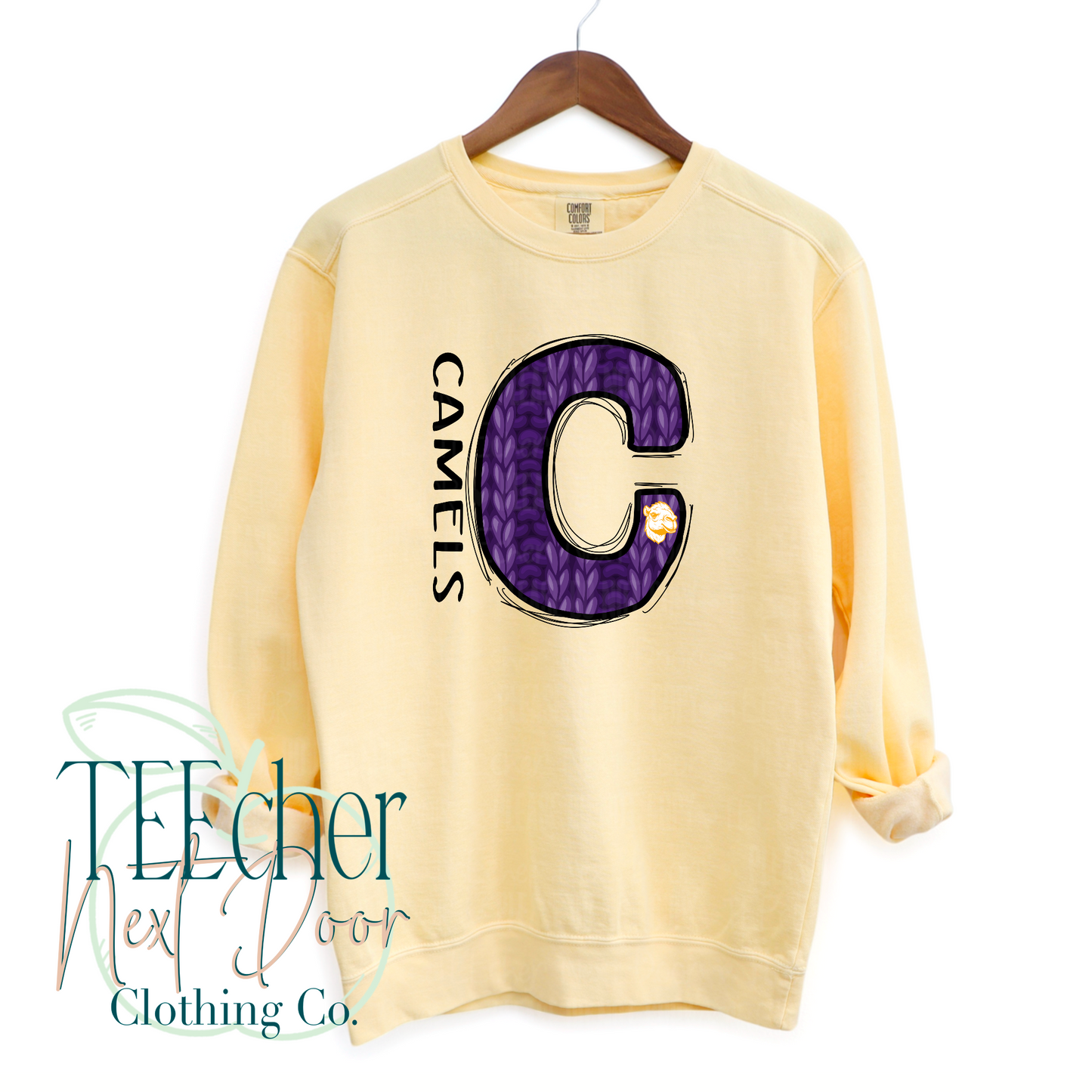 Camels Sweater Letter