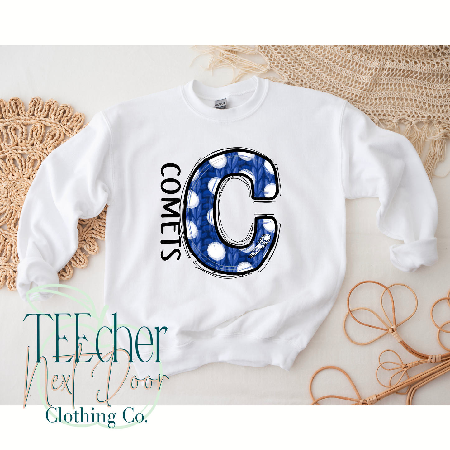 Comets Varsity Sweater