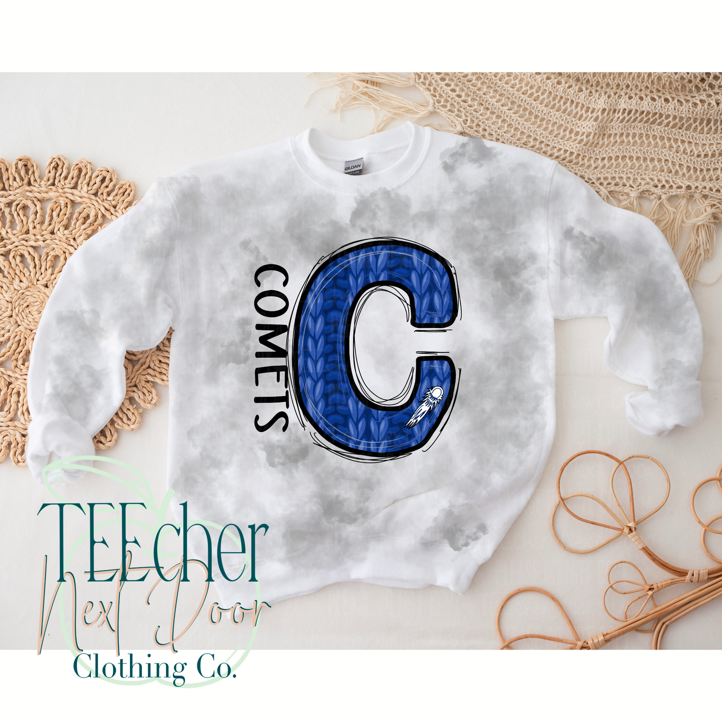 Comets Varsity Sweater