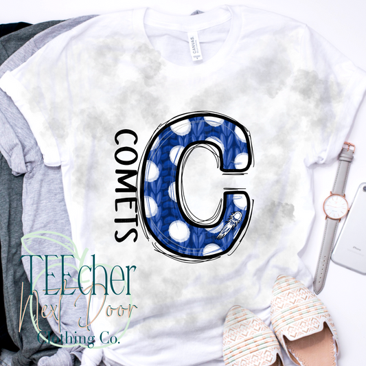 Comets Varsity Sweater