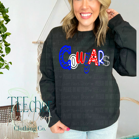 Cougars Funky Font