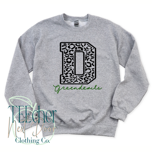 Dayton Greendevils Leopard Varsity