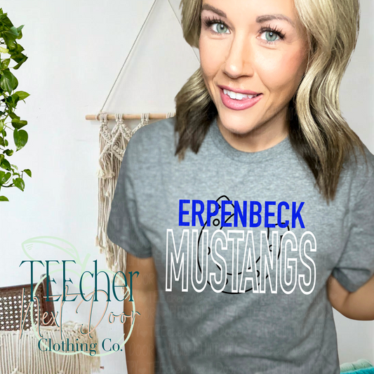 Erpenbeck Bold Mascot Overlay