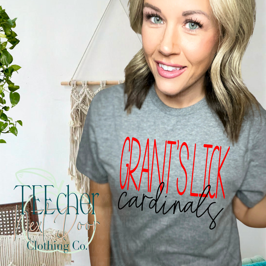 GLE Cardinals Classic Script