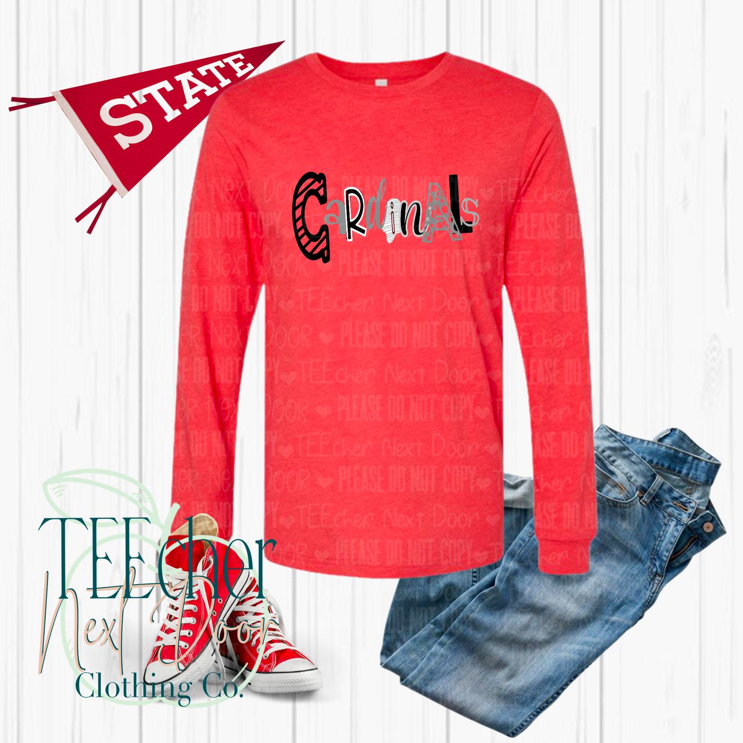 Cardinals Funky Font