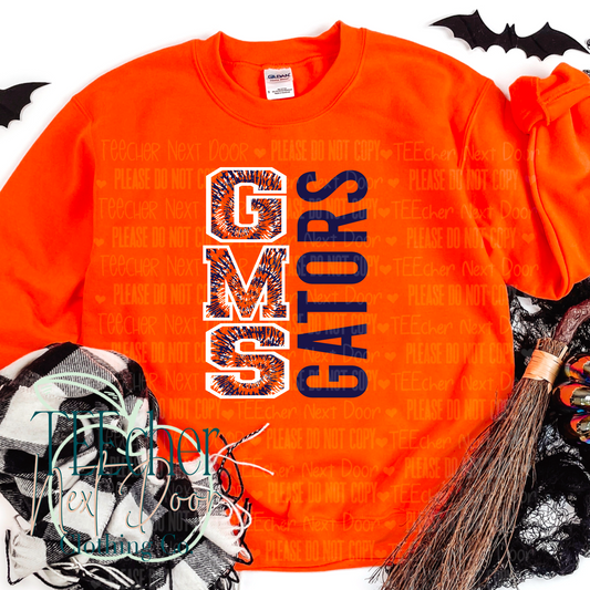 Gray Bold Tie Dye