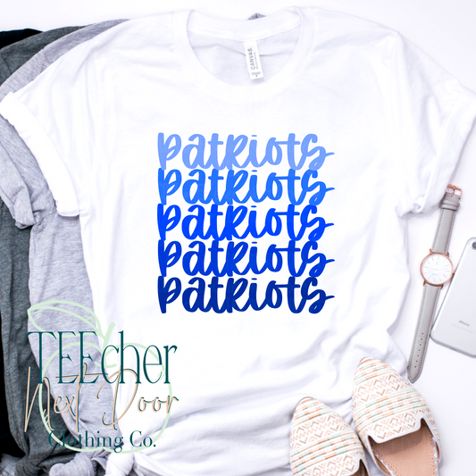 Patriots Script Repeat