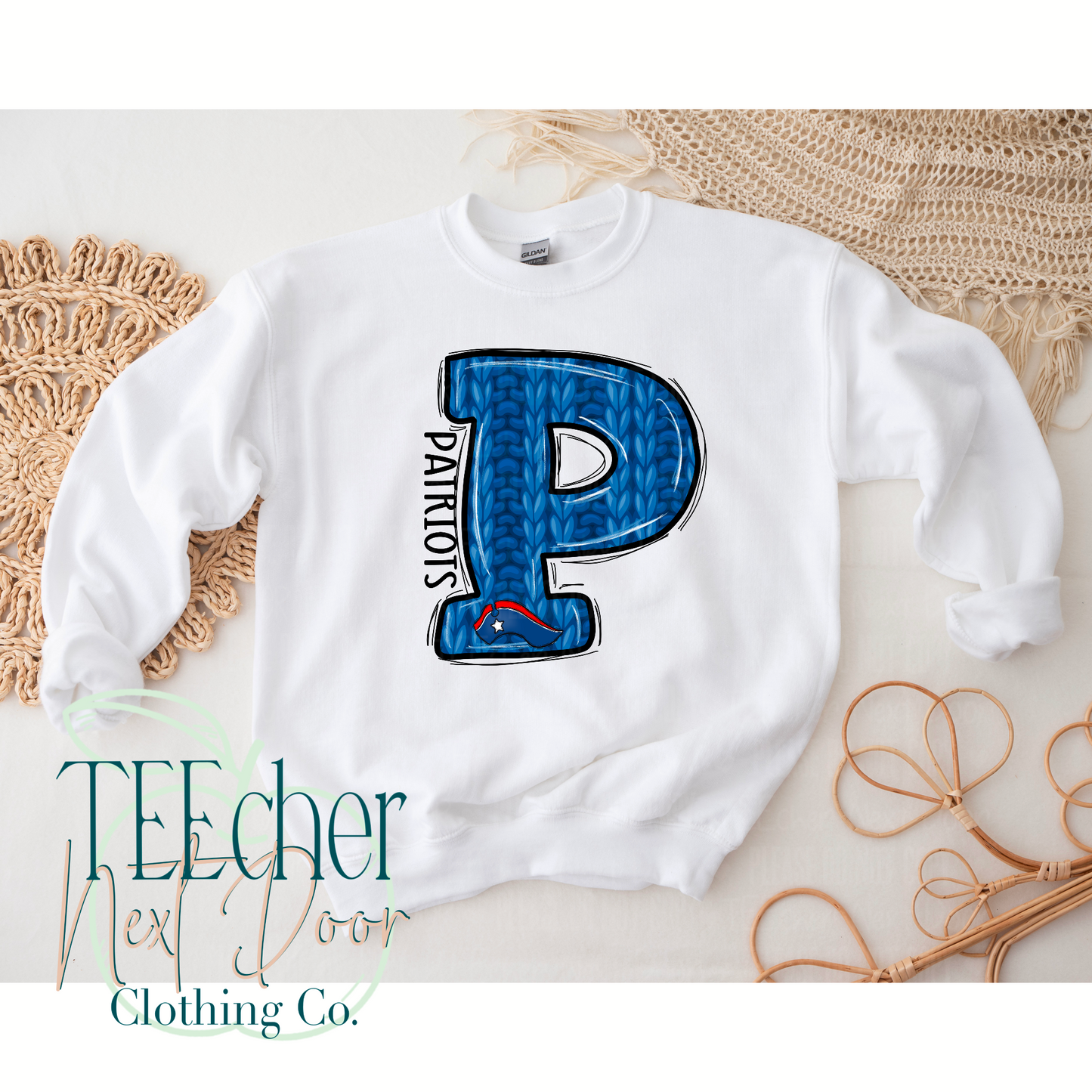 Patriots Sweater Letter