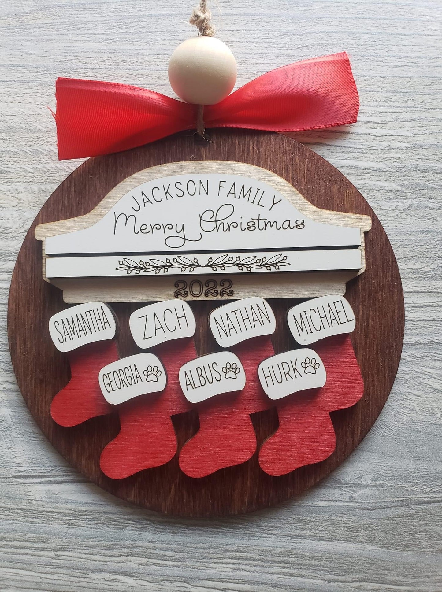 Personalized Stocking Ornament