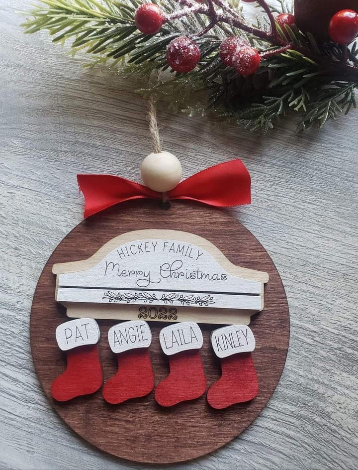 Personalized Stocking Ornament
