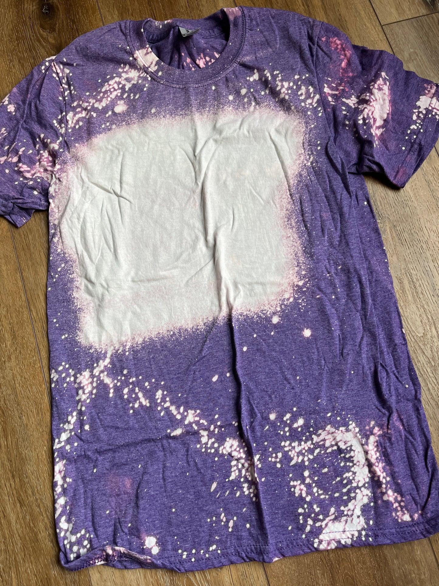 Size MEDIUM Build Your Own Bleached Tee--CHOOSE DESIGN IN GROUP