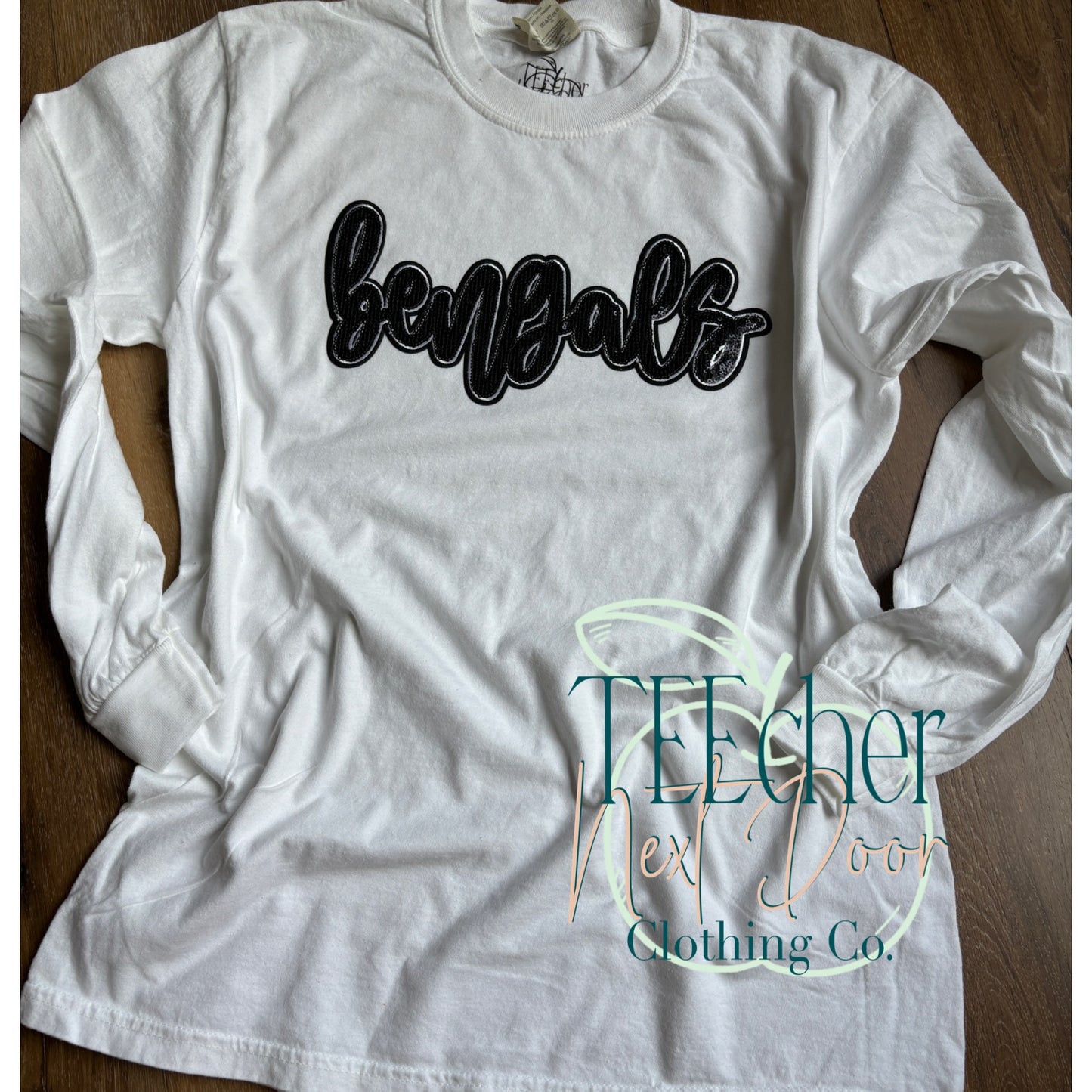 Sequin Patch Long Sleeve