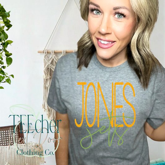 Jones Jets Classic Script (Copy)
