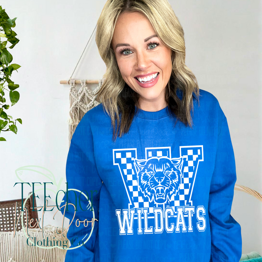 Wildcats Retro Varsity