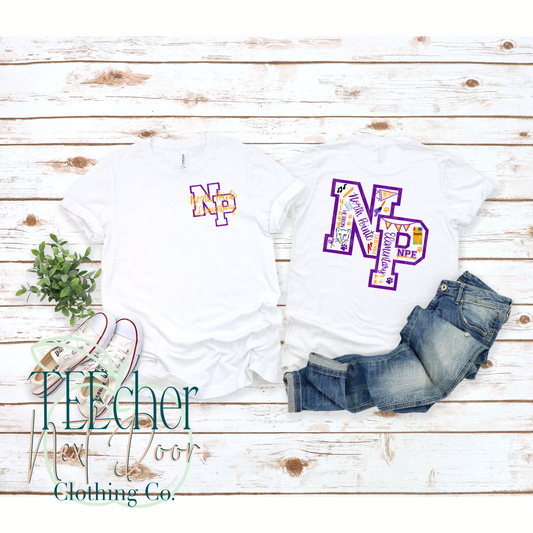 North Pointe Hand Drawn Varsity