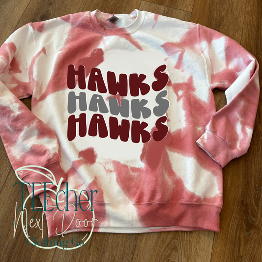 Hawks Retro Wavy