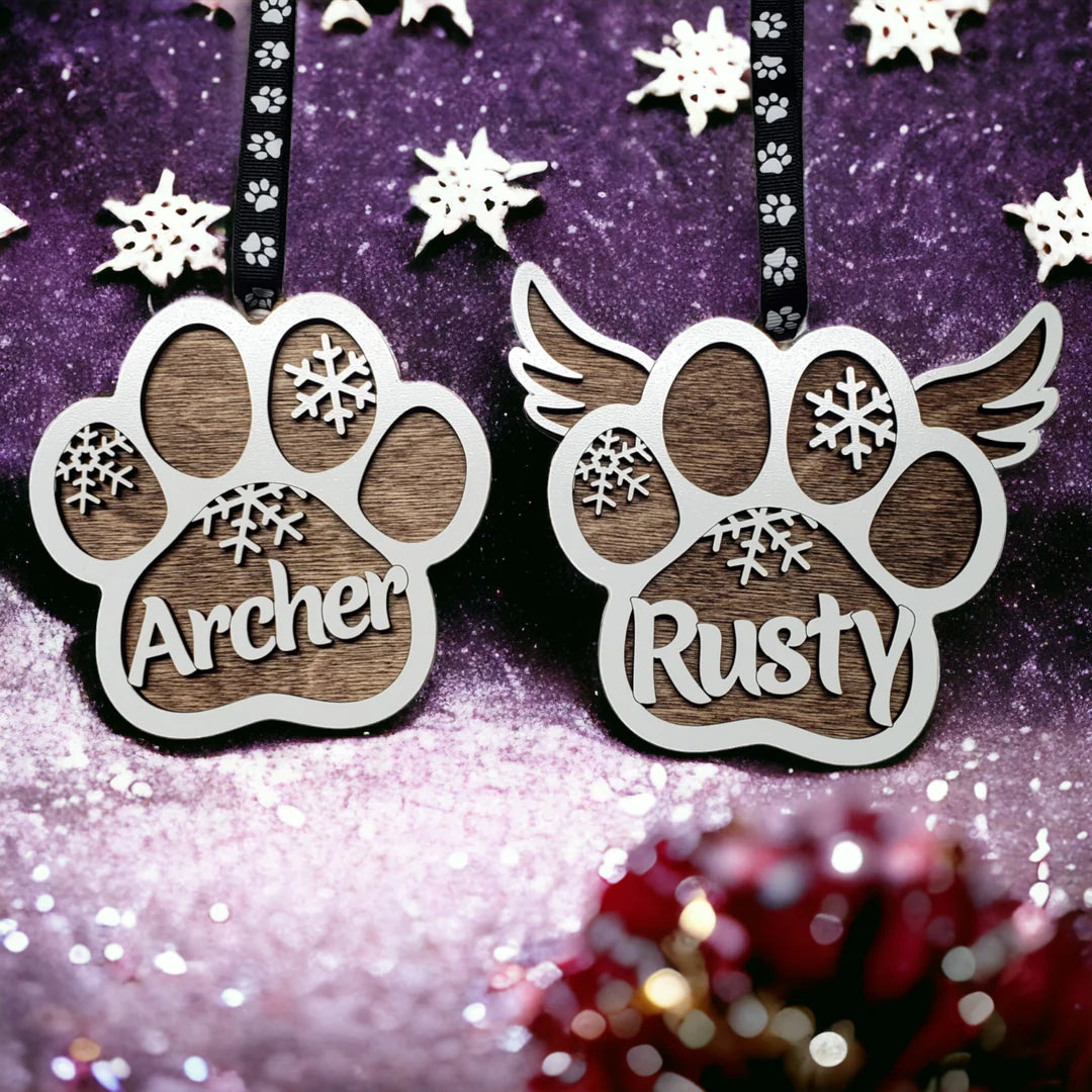 Pet Paw Ornament