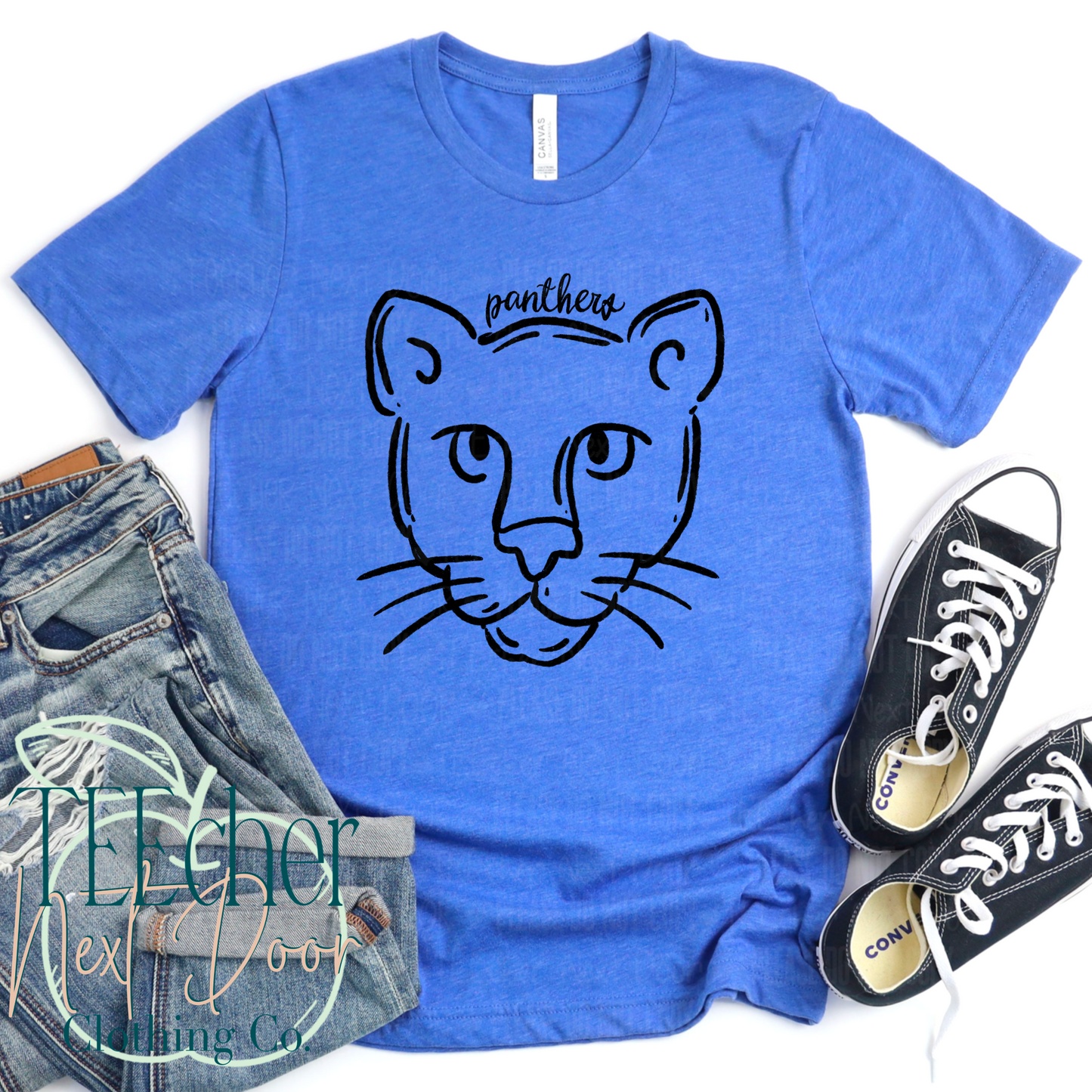 Blue Panther Doodle