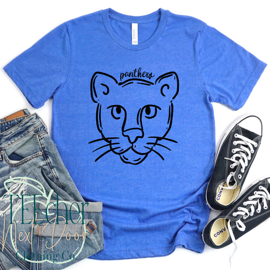 Blue Panther Doodle