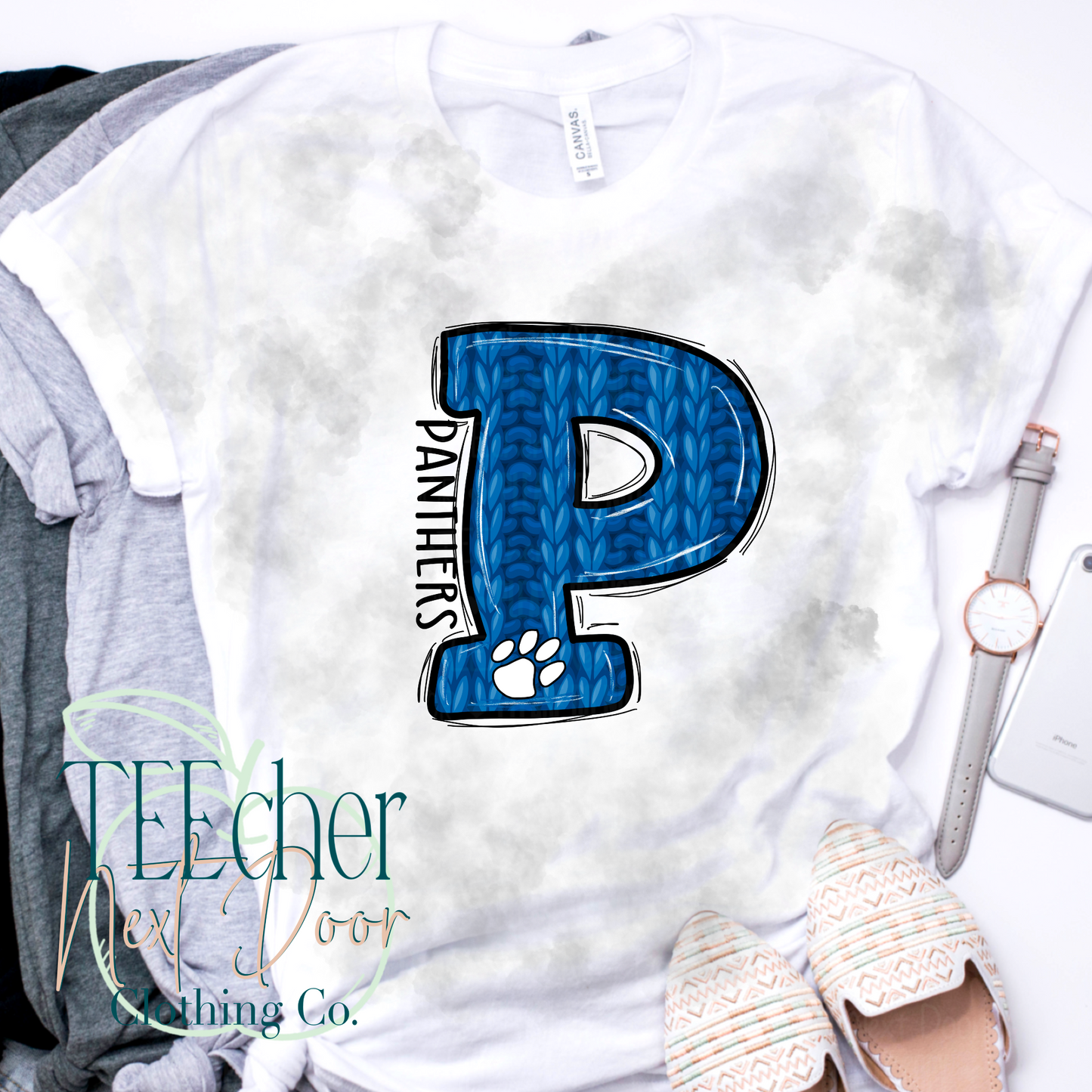 Blue Panthers Varsity Sweater
