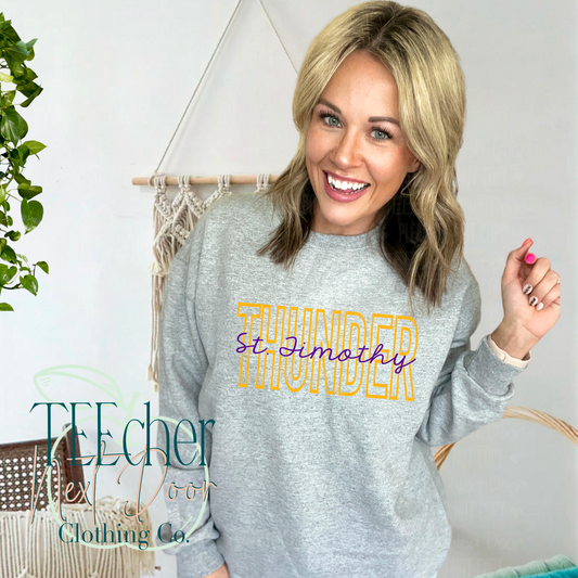 St. Timothy Outline Overlay