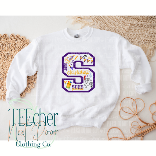 Steeplechase Hand Drawn Varsity