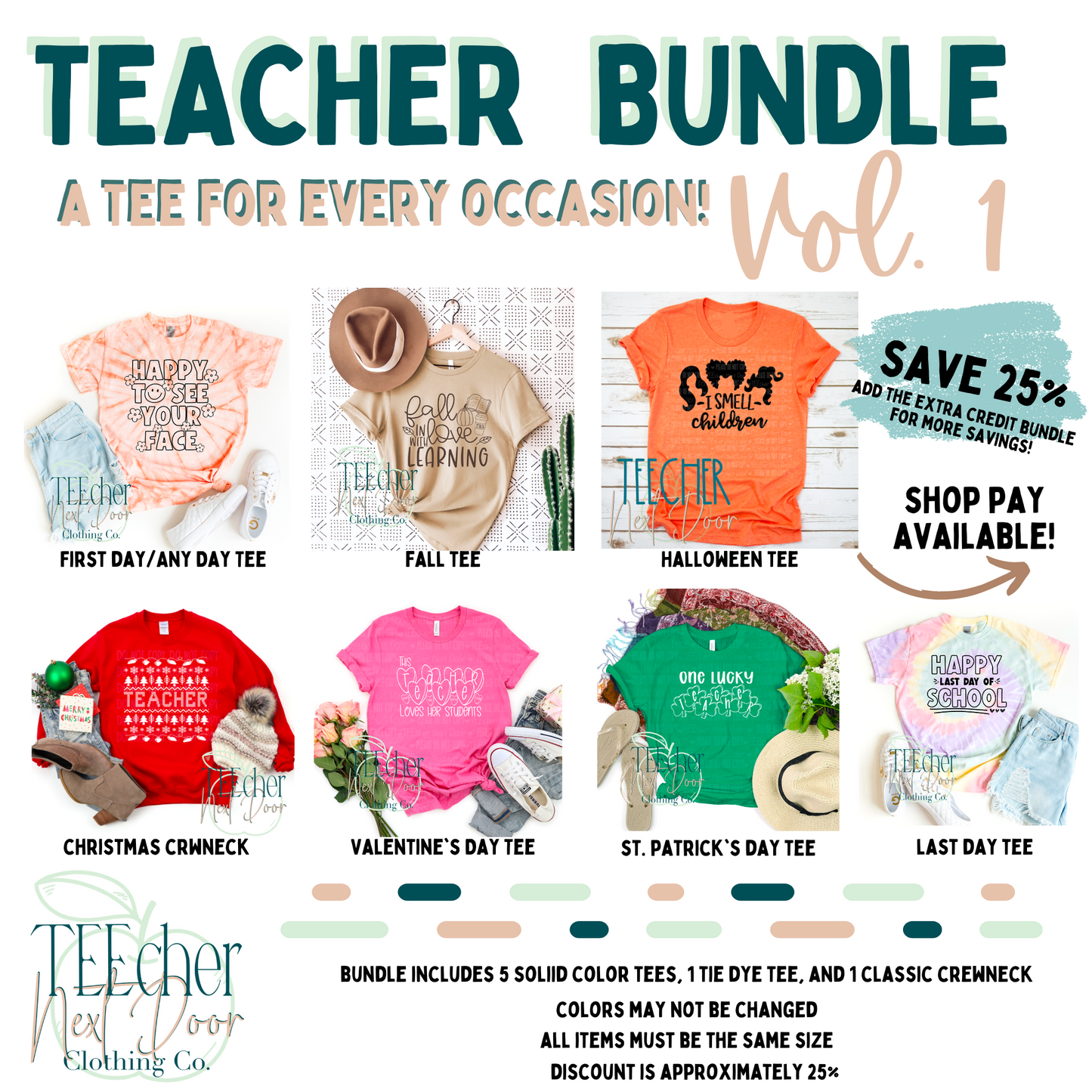 Teacher Bundle Vol. 1