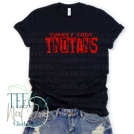 Turkey Foot Stamp