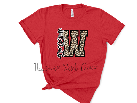 Newport Red Wildcats Varsity Tee