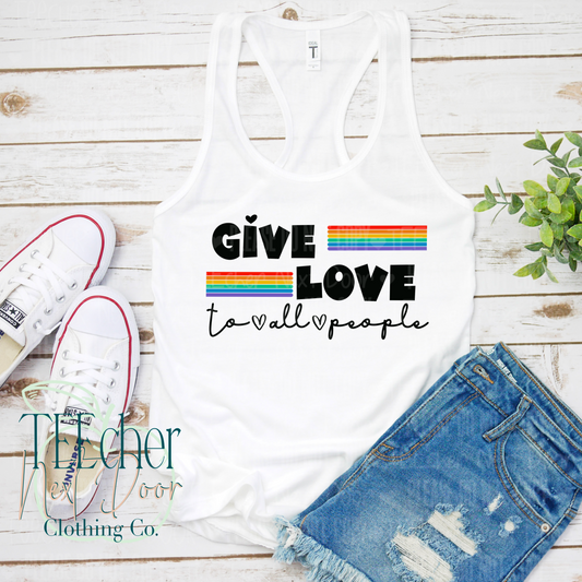 EXCLUSIVE Rainbow Give Love