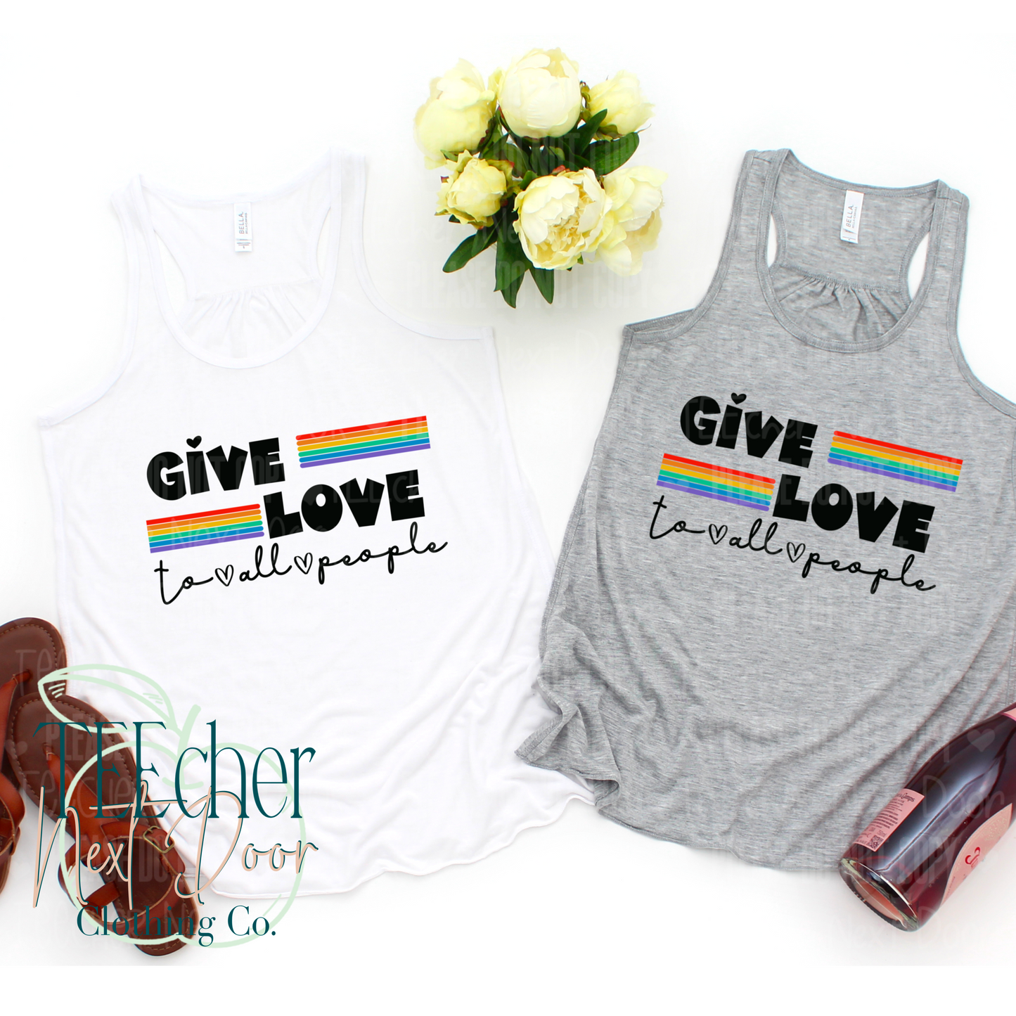 EXCLUSIVE Rainbow Give Love