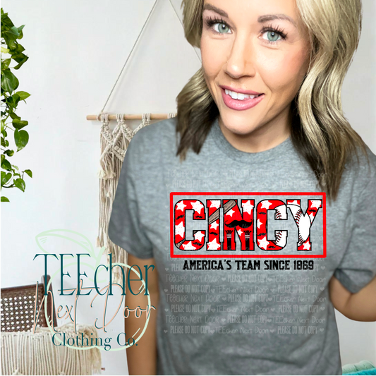 Cincinnati baseball. Cincy tee. Baseball Tee. Cincinnati Football. Cincinnati Soccer. FC