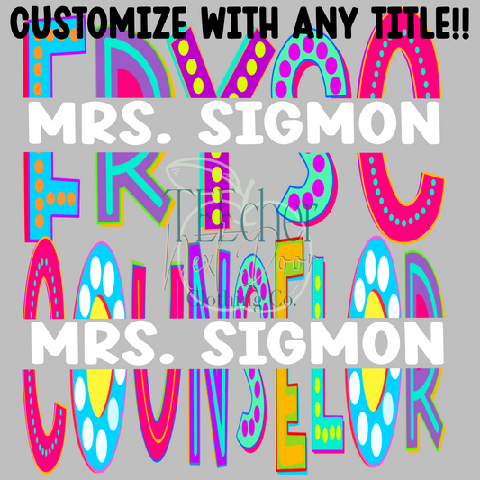 Custom Strikethrough Neon Marquees Name
