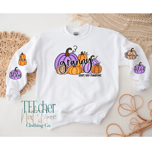 EXCLUSIVE This (custom name) Loves Her Pumpkins