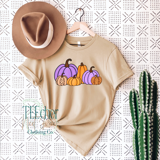 Purple Pumpkins Collage