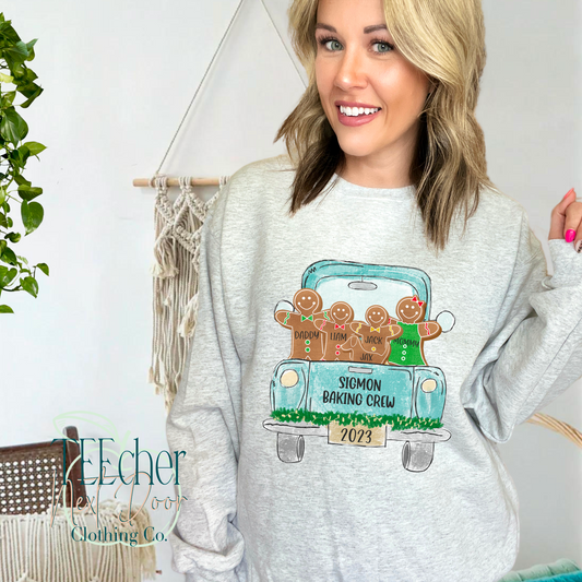 Personalized Gingerbread Truck