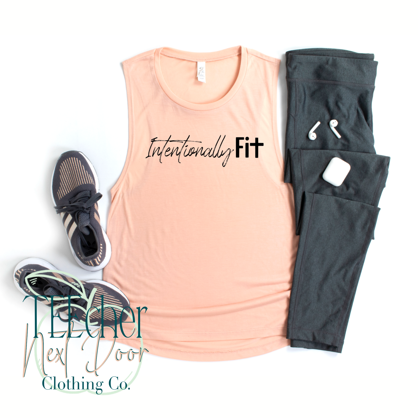 Intentionally Fit Muscle Tank