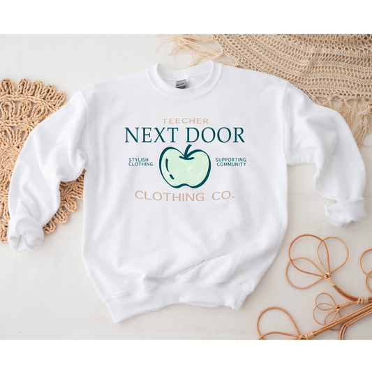 TEEcher Next Door Clothing Co. Merch