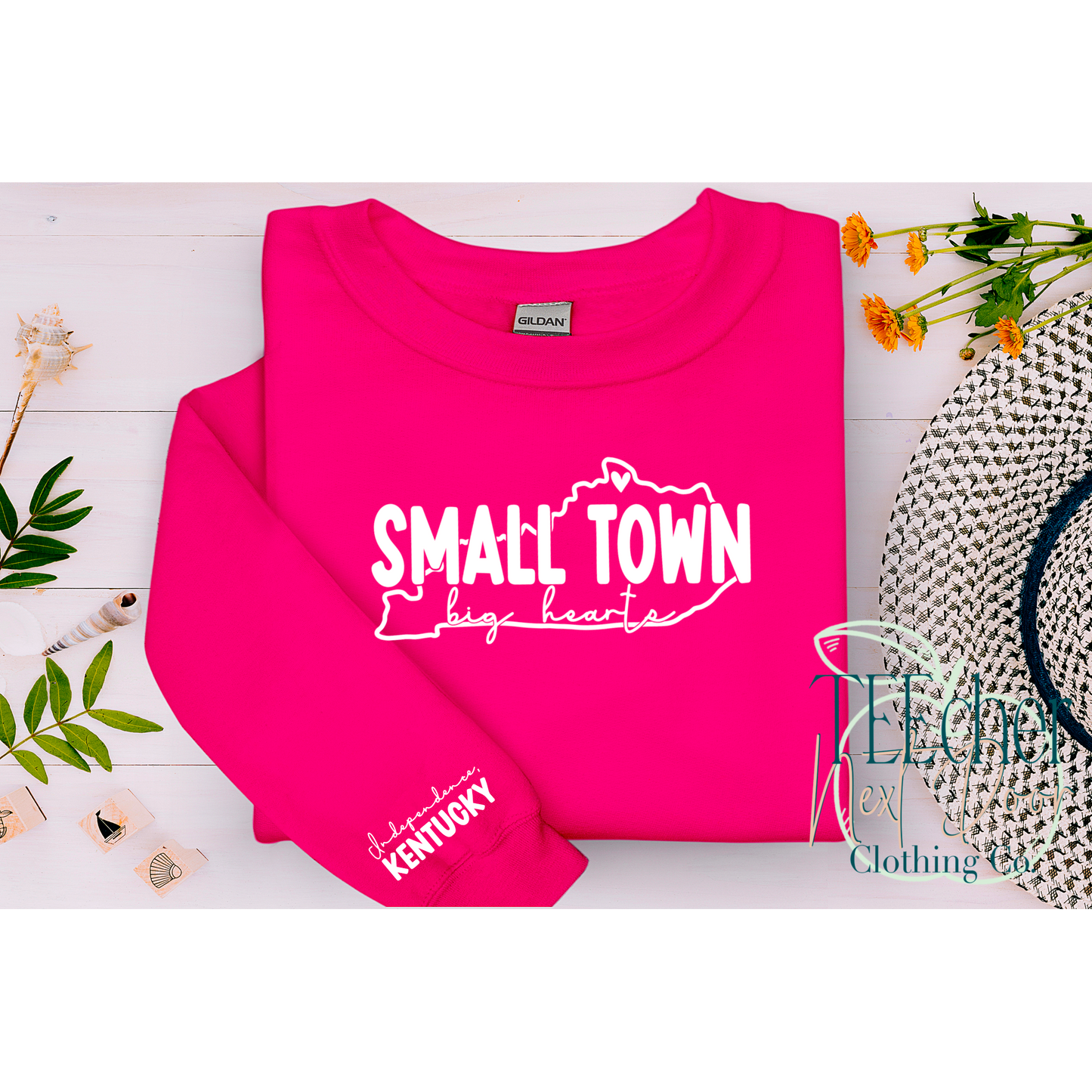 FUNDRAISER-Small Town, Big Hearts Sweatshirt