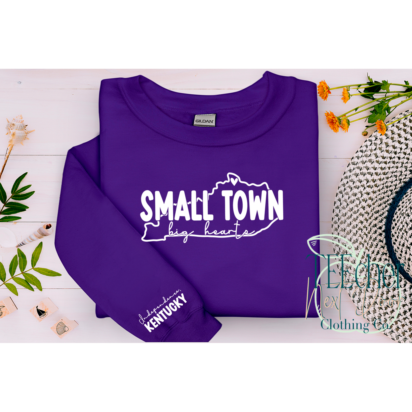 FUNDRAISER-Small Town, Big Hearts Sweatshirt