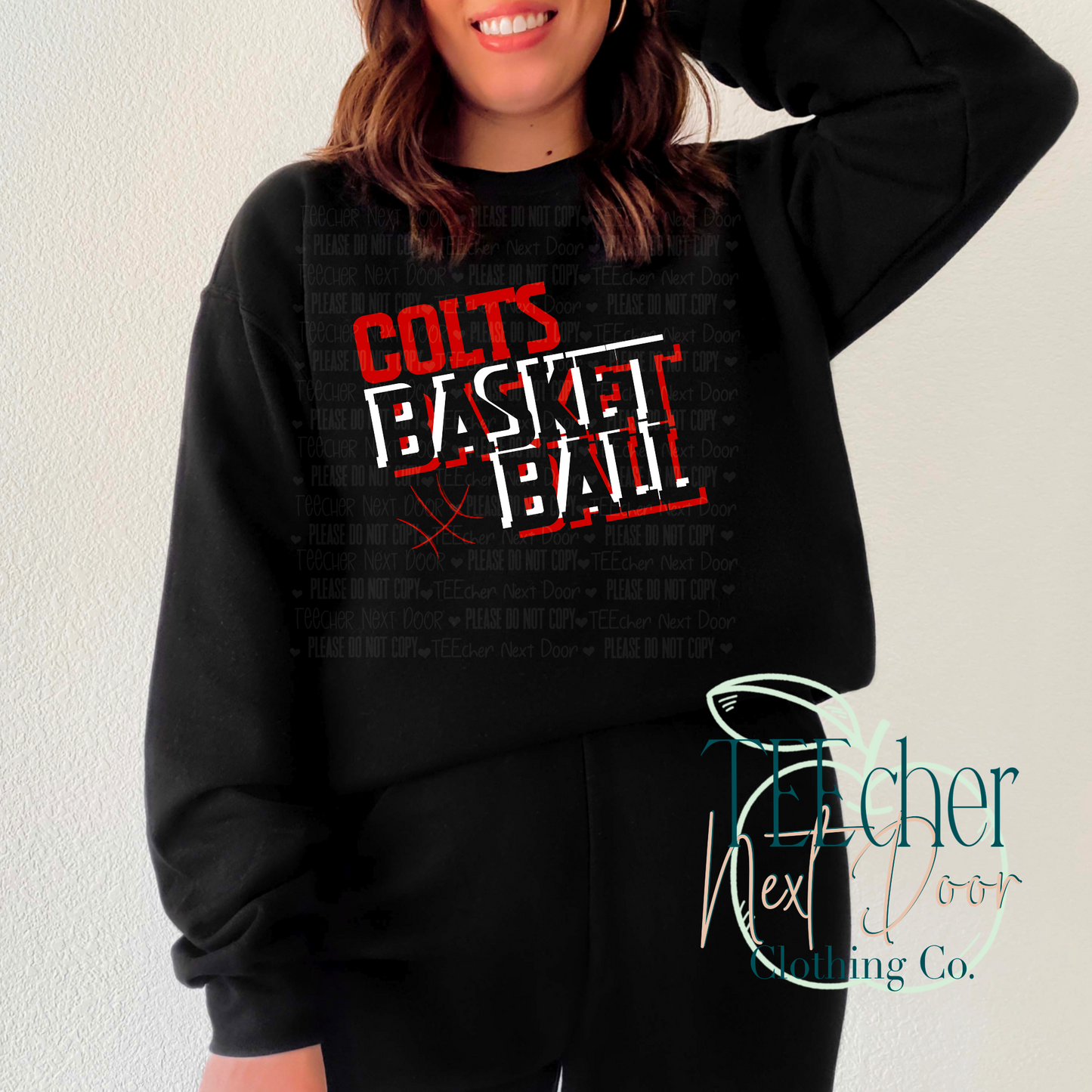 Colts Basketball Shadow